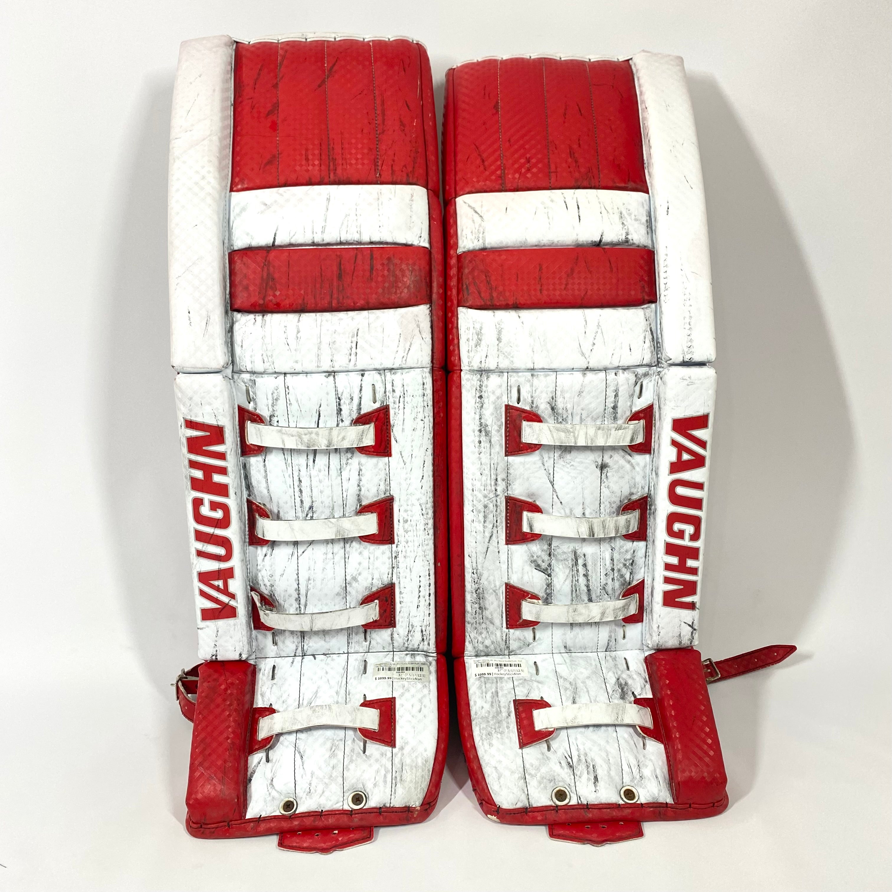 Vaughn Velocity V9 - Pro Stock Gardien de but - Ensemble complet (Rouge/Blanc)